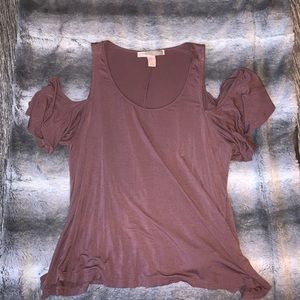 Off the shoulder flowy top